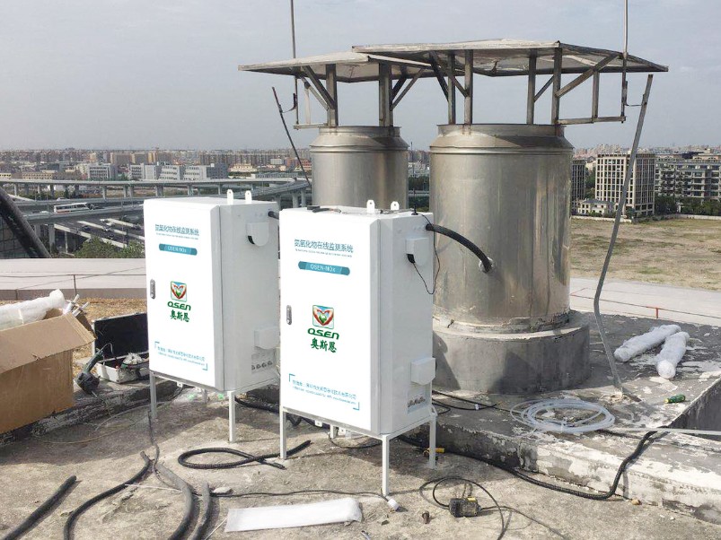 上海市锅炉尾气氮氧化物在线监测系统顺利完工